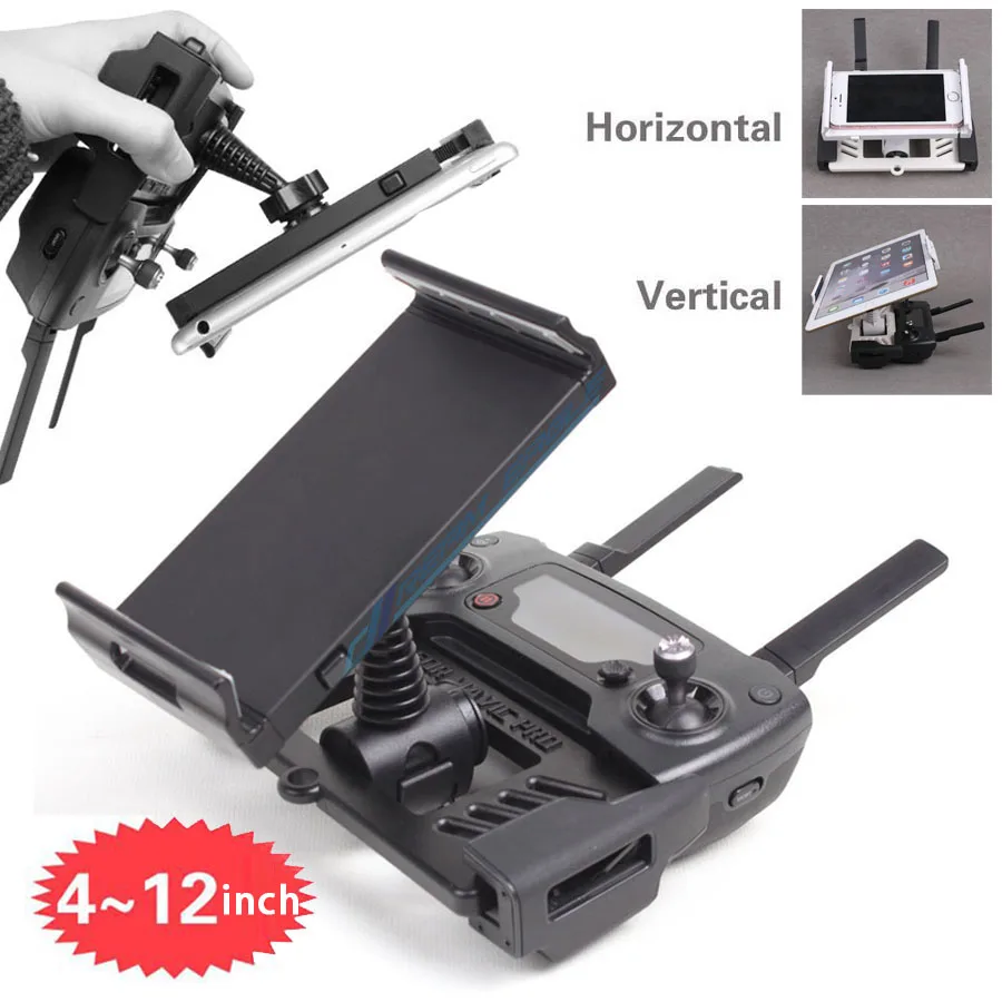 DJI Mavic Pro Accessories 4 12 Inch Remote Controller Bracket font b Tablet b font Phone