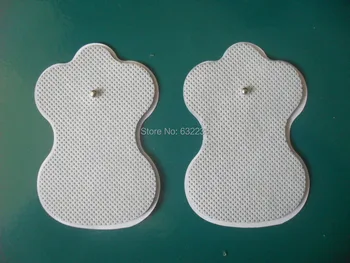 

20pcs/lot(10 PAIRS) good quality white Electrode Pads for Tens Acupuncture,Slimming massager , Digital Therapy Machine Massager
