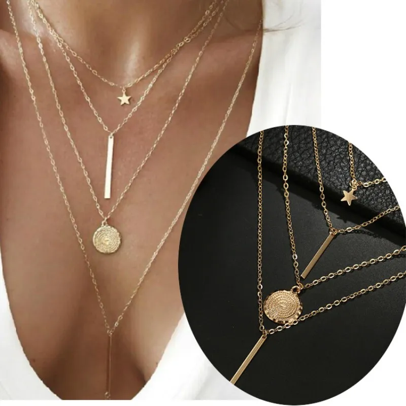 multilayer necklace