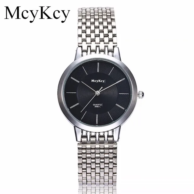 Hot Sale McyKcy Lovers' Watch Top Brand Luxury Couples Business Wristwatches Ful Hot Sale McyKcy Lovers' Watch Top Brand Luxury Couples Business Wristwatches Ful