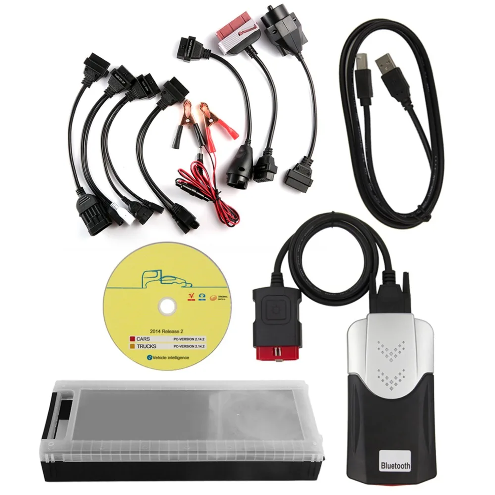 

Bluetooth TCS CDP Pro Plus Diagnostic Scanner For Autocom OBD2 Diagnostic Tool 8 Car Cables Cars Trucks Diagnostic Tools