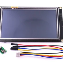 NX8048K050 Nextion 5,0 Enhanced HMI умный USART UART серийный сенсорный TFT ЖК-модуль дисплей Панель для Raspberry Pi комплект