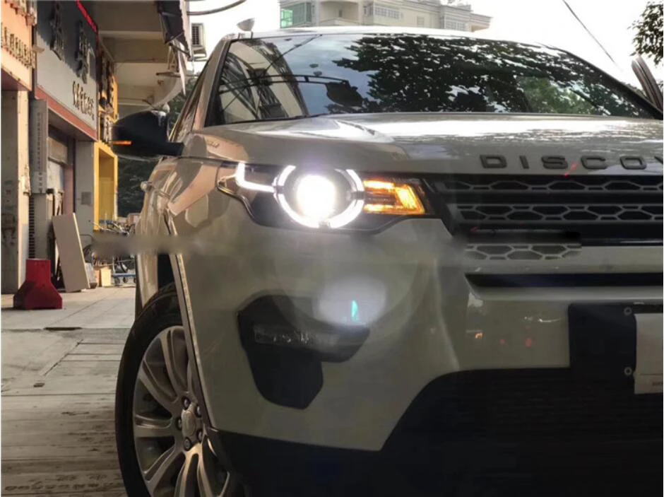 Freelander 2 головной светильник, HID лампа,~, freelander 2 головной светильник, автомобильные аксессуары, freelander Дневной светильник; freelander противотуманная фара