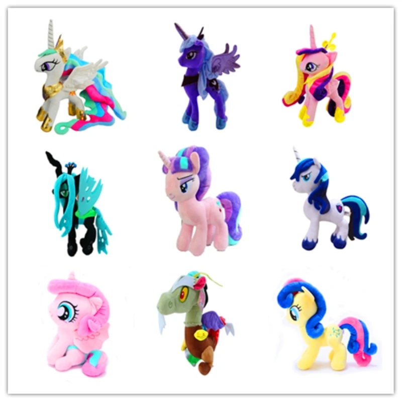 

NEW Plush Cotton Cute Unicorn Princess Luna Little Horse Action Toy Figure Toys Doll