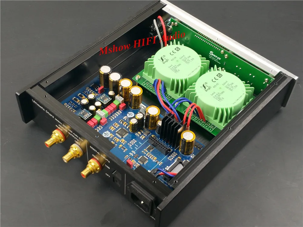 Ustar AK4497 AK4497Q ЦАП HIFI декодер звукового сигнала AK4118 форматы pcm и DSD 384 K + вариант XMOS XU208