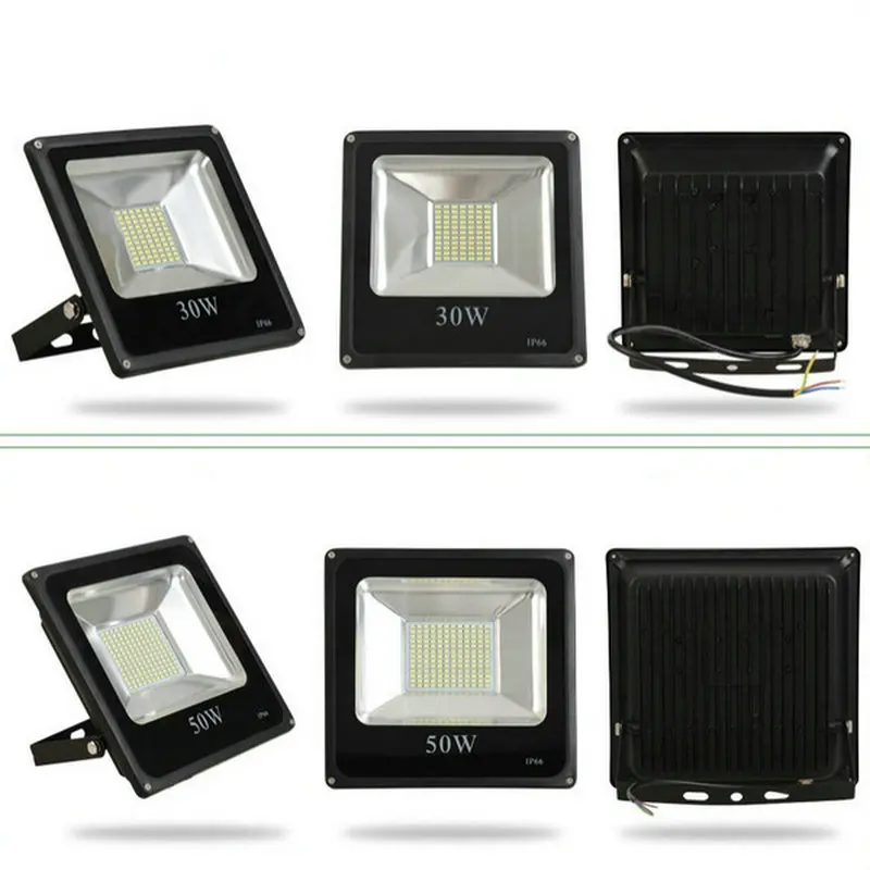 

BUYBAY Brand LED Floodlight 220V 240V Outdoor Lighting Projector Reflector lamp led exterior 10W 20W 30W 50W spot led exterieur