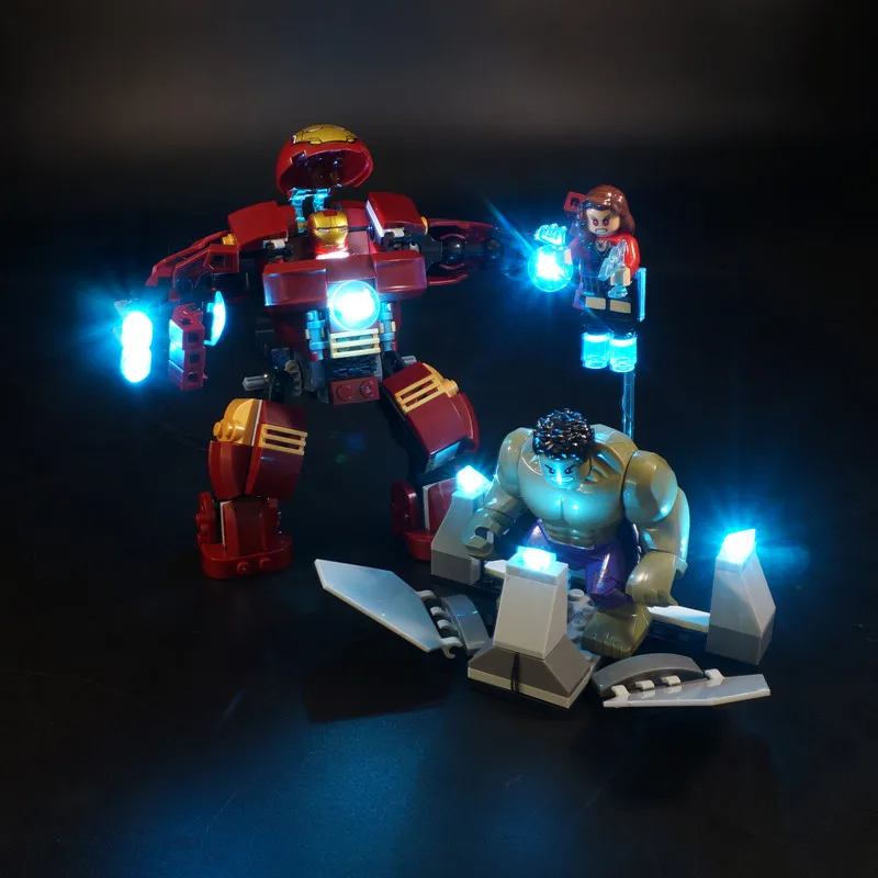 

LED Light Kit For lego 76031 Super Heroe Avengers Building Blocks Ultron Iron Man (not include the blocks set )