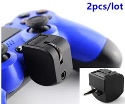 2 шт. 3,5 мм мини ручка аудио адаптер гарнитуры Micphone наушники Голос Управление для sony Playstation 4 PS4 Управление Лер PSVR PS4 VR