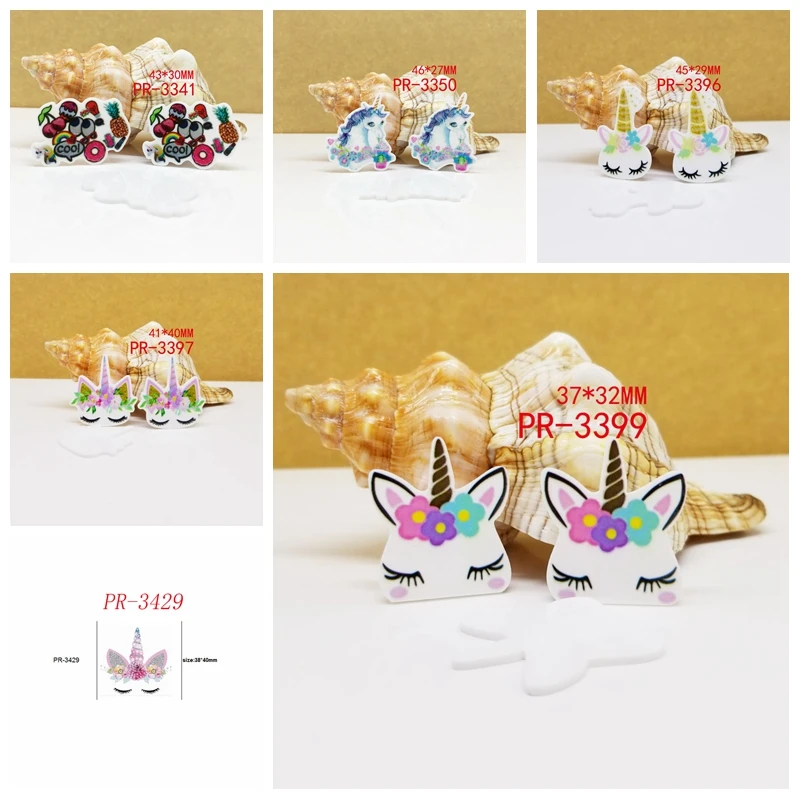 30 pcs cartoon character planar resin pr 3399