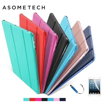 

360 Protective Case Cover For ipad 2018 Magnet Flip Smart Stand for New ipad 9.7 inch 2018 Back Cases Luxury Leather Capa Para