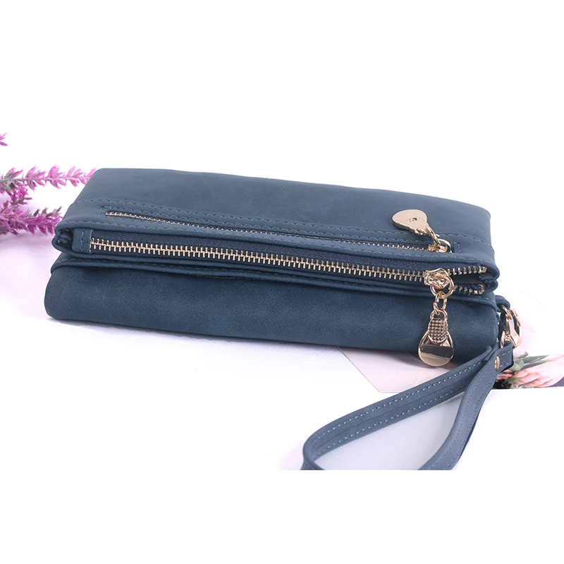 Кошелек женский кожаный с двойной молнией|wallet leather|woman wallet leatherdouble zip |