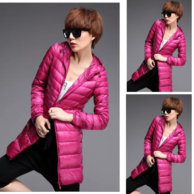 Longue Ladys Taille army Vers Blanc De Parkas Lumière Plus ~ Femmes Hiver rhodo champagne Mince Green Bas Ultra Veste Chaud 6xl Le Automne rouge bourgogne Canard Capuchon S Léger Manteau La Noir Duvet À xoeCdB