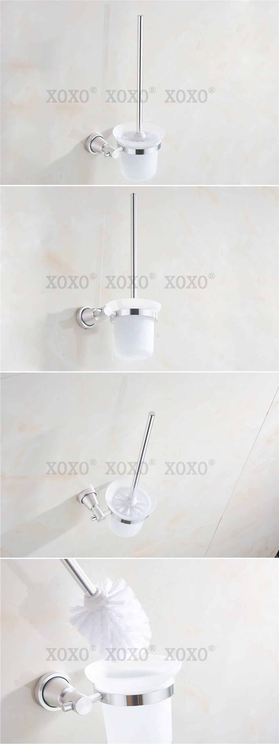 XOXONew прибытие продукта soild практичный настенный аксессуары для ванной комнаты щетка для ванной туалета держатель 3081