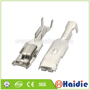 

Free shipping 100pcs DJ90016 car splices wire terminal Crimp terminal Non-insulated auto electrical female terminal