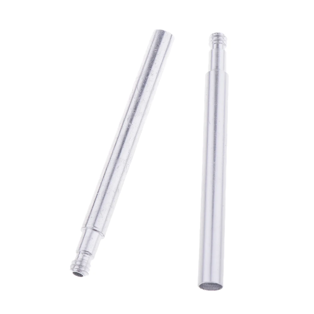 2pcs Bike Bicycle 70mm 2.76'' Alloy Presta Valve Extender French-Valve Adapter Extension Tube Accessories