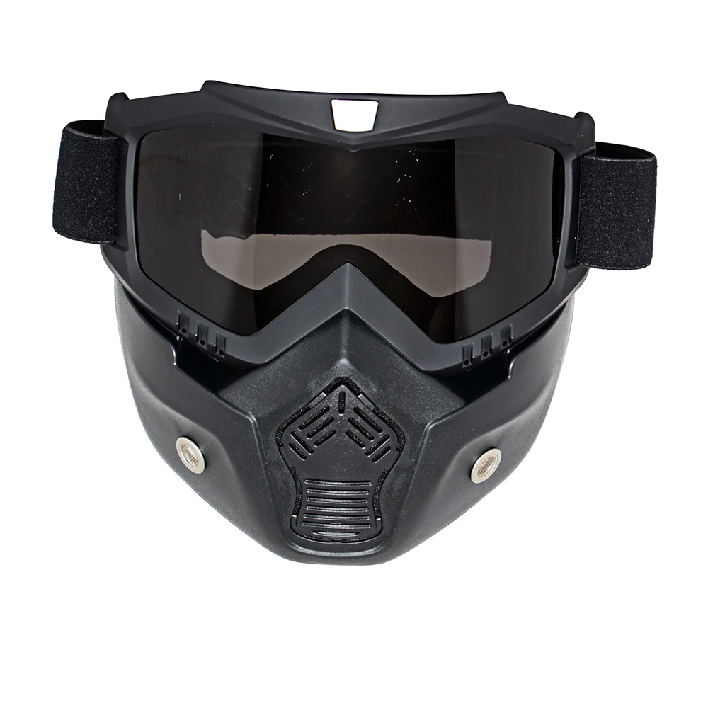 Buy Motocross Goggles Glasses Face Dust Mask With