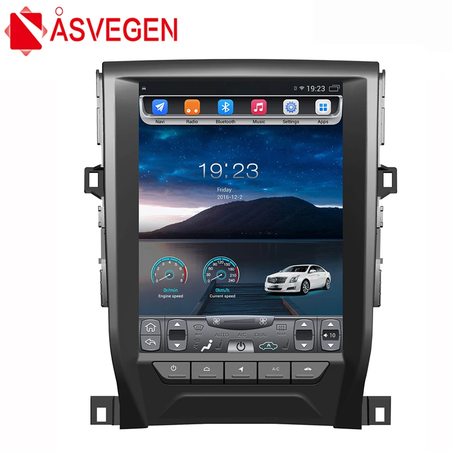 Asvegen 12 1 ''для Toyota Reiz 2010 2013 Android вертикальный экран автомобильное радио GPS