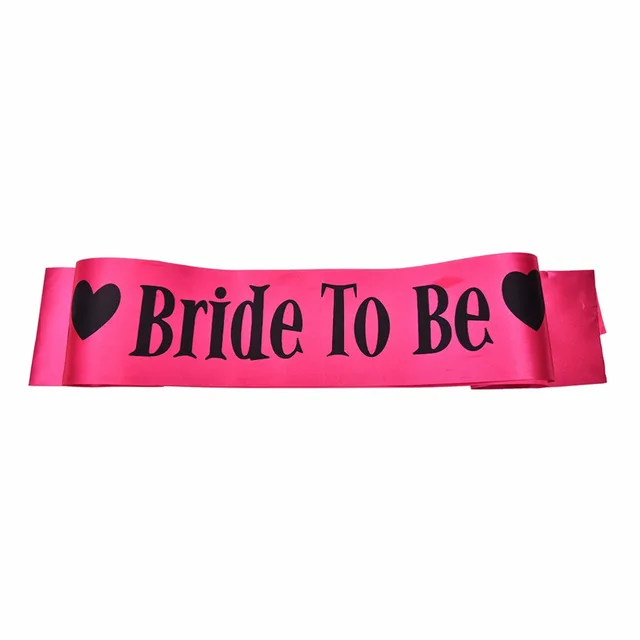 Hot Hen Party Sash Pink Satin Black Write Bride To Be Hens Hot Hen Party Sash Pink Satin Black Write Bride To Be Hens Night Out