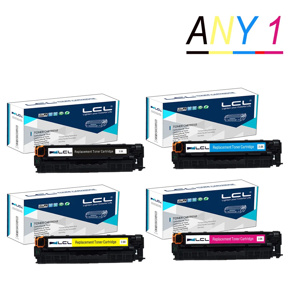 

Any 1 LCL 118 CRG118 718 CRG718 318 418 CRG-318 CRG-418 (1-Pack KCMY) Toner Cartridge Compatible for Canon ICMF8350 8550 8300