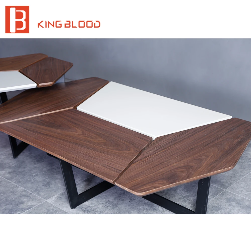 modern living room furniture wooden coffee table