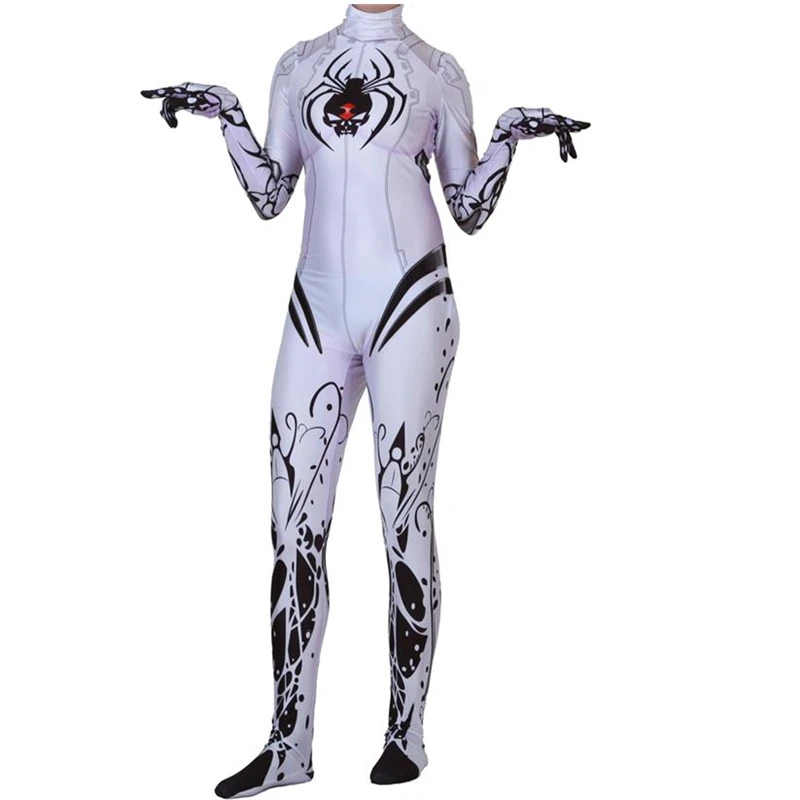 Костюм для косплея Человек паук гвеном Zentai комбинезоны аниме BOOCRE|Костюмы из