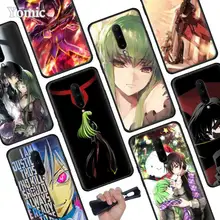 Code Geass Black Soft Case for Oneplus 7 Pro 7 6T 6 Silicone TPU Phone Cases Cover Coque Shell