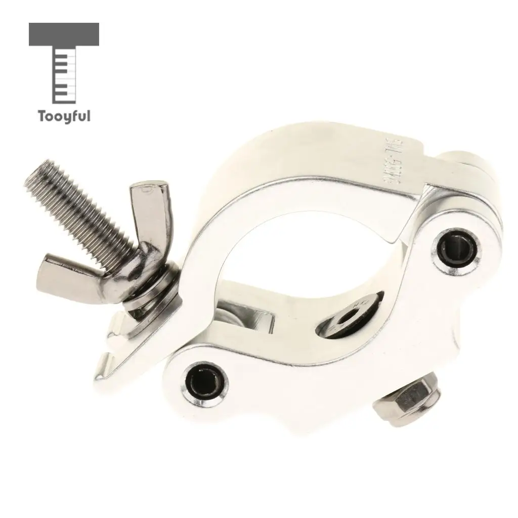 Tooyful Durable Aluminium Load 500kg Stage Truss Swivel Clamp Hook Bolt Heavy Duty DIY