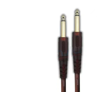 

Gold plated joint 6.3/6.35/6.5 to 6.3 6.5 M Audio line cable anti-interference transmission signal machine line Mono cable