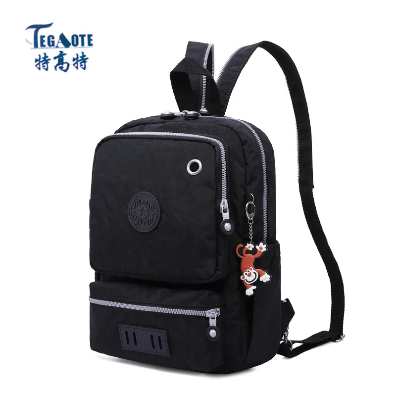 

Fashion casual single shoulder and shoulders convertible nylon waterproof shoulder pack multifunctional slant span