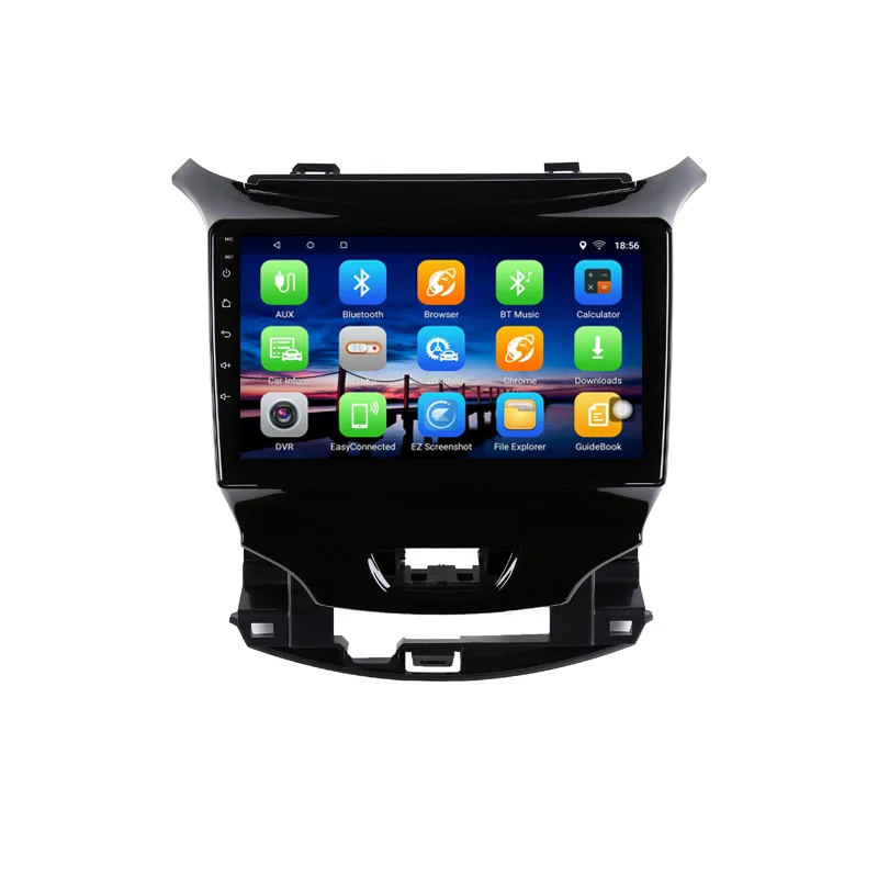 Best 9" 2+32G 2.5D IPS Android 8.1 Car DVD Multimedia Player GPS for Chevrolet Cruze 2015 2016 2017 2018 radio stereo navigation 1