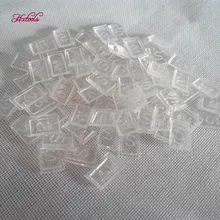 100 шт. Fusion Кератин склеивания Клей сильной жесткий Химическое Наращивание волос Fusion Плоский наконечник Rebonds белый Цвет Итальянский кератин склеивания