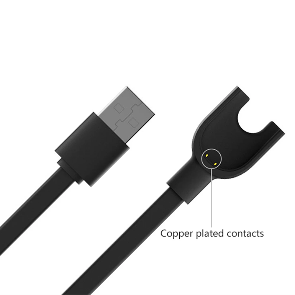 ALANGDUO зарядный кабель для Xiaomi Mi Band 2 3 сменный ремешок смарт часов шнур MiBand USB