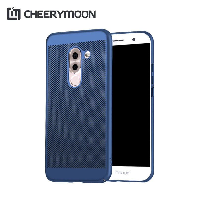 CHEERYMOON Dissipate Heat Ventilated Phone Case For Huawei Honor 6X 6 x 5.5" Hard Back Shell Cover Protective Cases