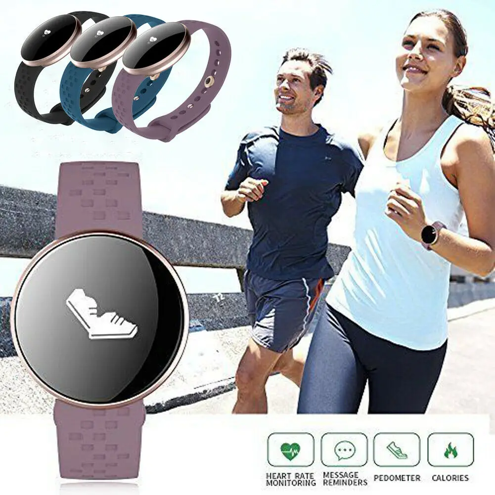 

B16 Smart Band Watch Bracelet Smartband Activity Fitness Tracker Health Wristband Womens Bluetooth Heart Rate Sport Pedometer