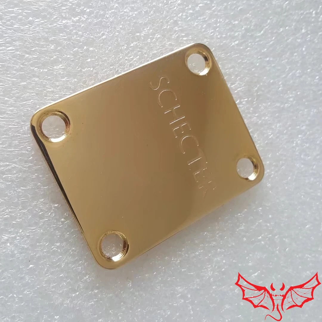 1Set Hanmosen Electric Guitar Electric Bass Titanium Neck Plate / Neck