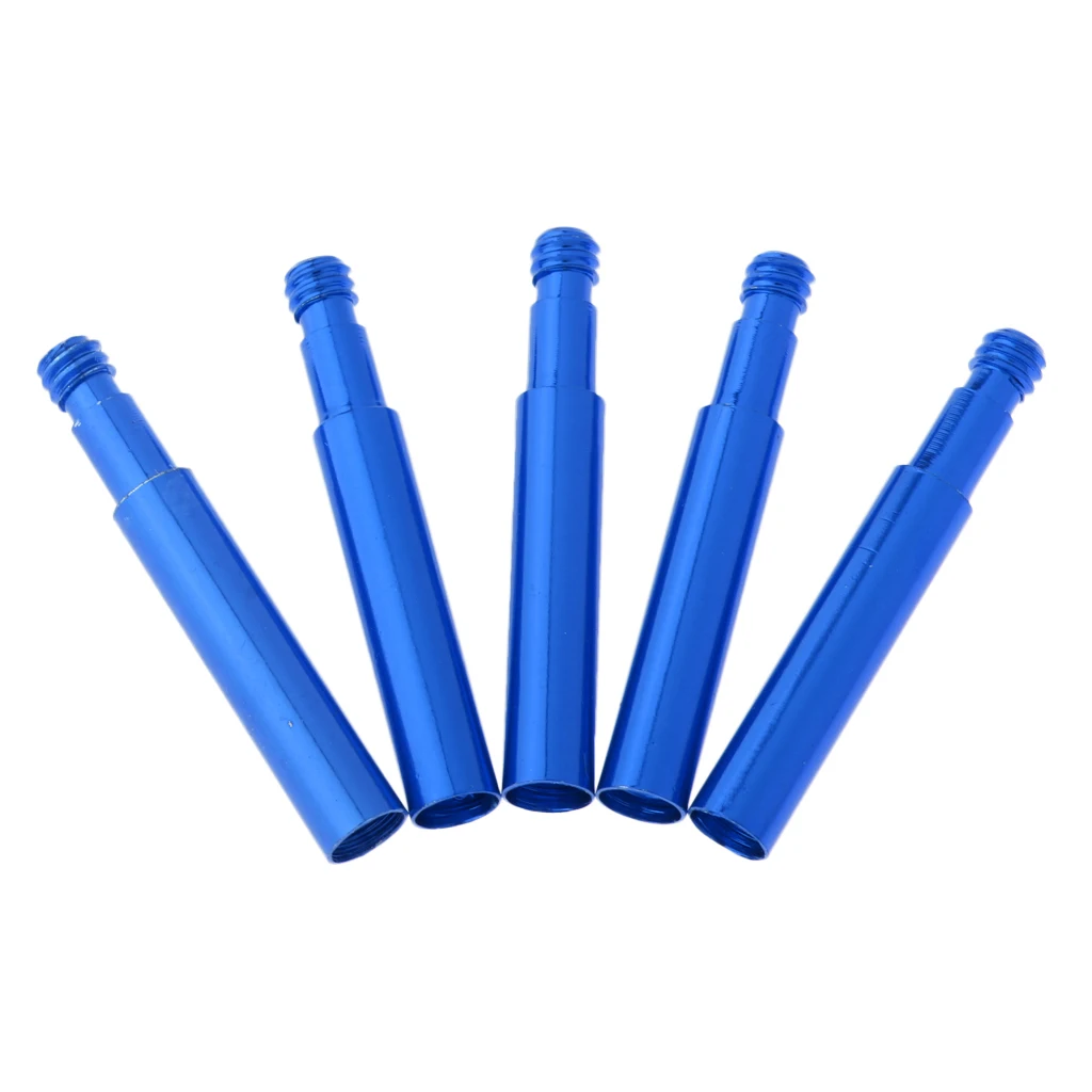 

Pieces of 5 Aluminium Alloy Bicycle Presta Valve Extender Bike Tire Wheel French Valve Extension Caps Core Adapter