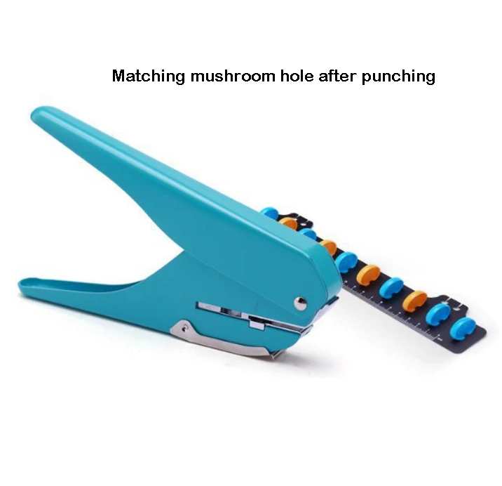 Mushroom Hole Notebook Puncher Scrapbooking Hole Puncher Manual Book