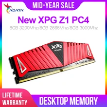 Новая оперативная память ADATA XPG Z1 PC4 Ddr4 8 Гб 3200 МГц 3000 МГц 2666 МГц оперативная Память DIMM настольная поддержка материнская плата Ddr4 пожизненная Гарантия