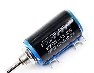 

WXD3-13 2W WXD3-13-2W Rotary Side Rotary Multi-Turn Wirewound Linear Potentiometers 100R/220R/330R/470R/10K
