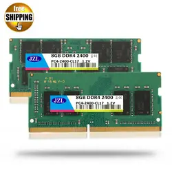 JZL ноутбук Sodimm PC4-19200 DDR4 2400 мГц 8 ГБ PC4 19200 DDR 4 2400 мГц LC17 1,2 В 260-PIN Модуль памяти ОЗУ для ноутбук/Тетрадь