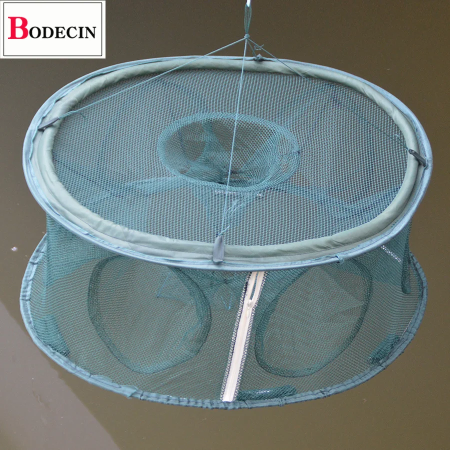 Automatically 7 Holes Fishing Net Network Crayfish Catcher Casting Network Mesh Nets For Fishing Cage Fish Trap Cages China (6)