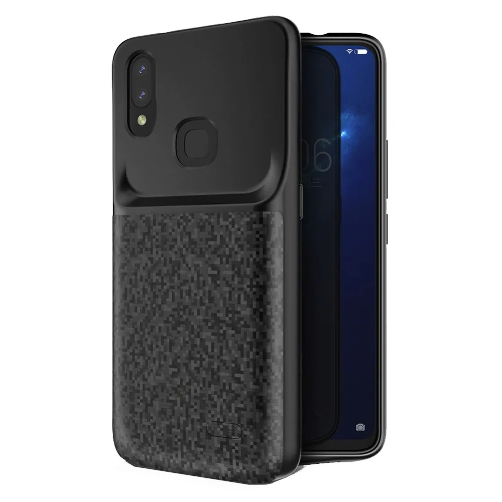 4700 мАч для Vivo Nex чехол батареи умный PC ABS подставка телефона Крышка внешний