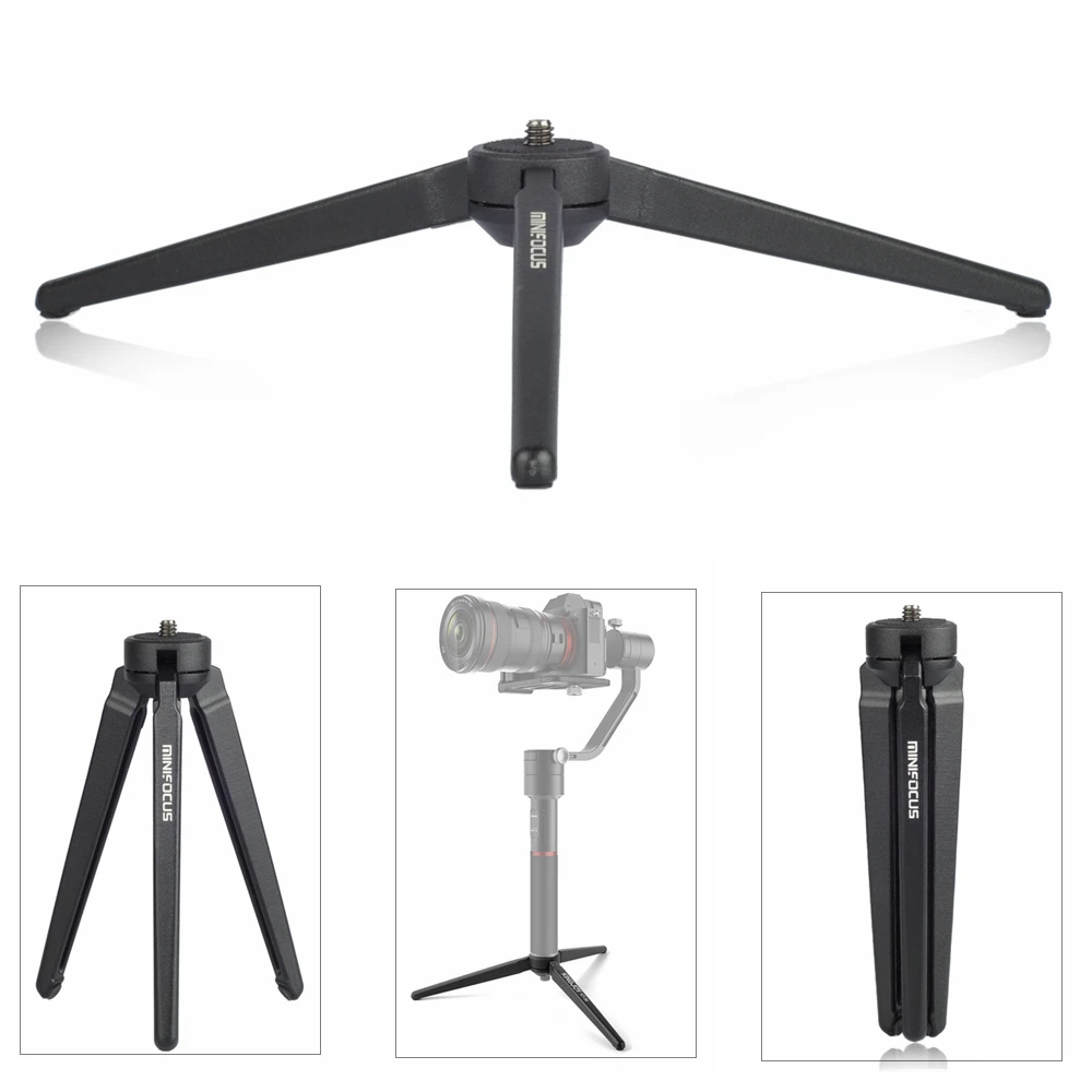 Small Tripod Koolehaoda Mini Tripod All Metal Tabletop Tripod