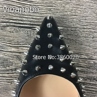 2New-women-s-black-high-heeled-rivet-shoes-exclusive-patent-brand-PU-leather-Ms-10cm-12cm (1)