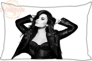 

Custom Pillowcase Demi Lovato rectangle Zipper Pillow Throw Pillow Case Cover 45x35cm(One Side) Printed