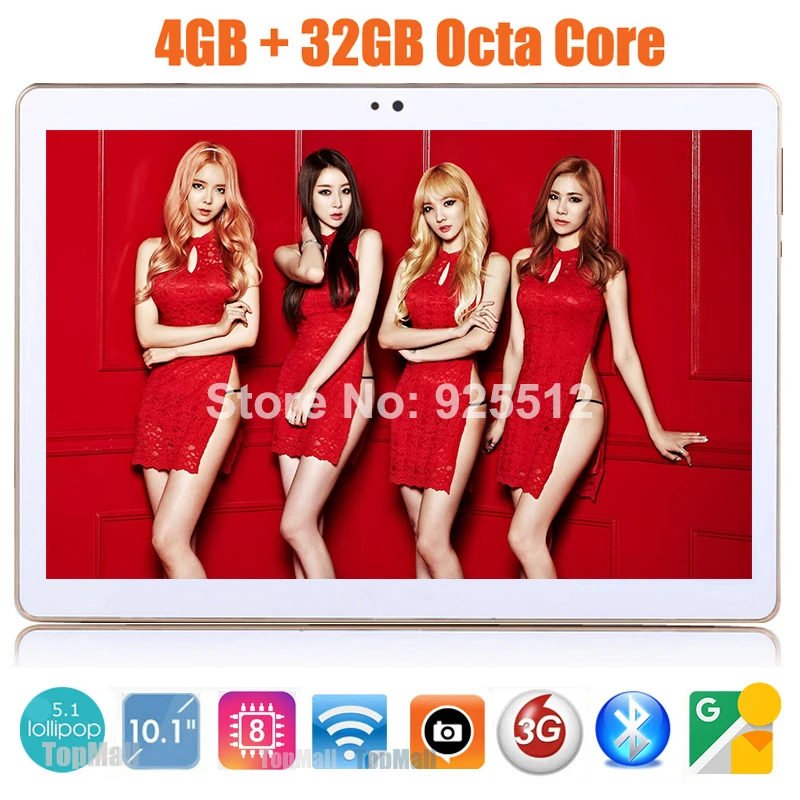 Lowest Price 10 inch MT8752 Octa Core 3G Phone tablet pc 1280*800 5.0MP 4GB RAM 32GB ROM Android 5.1 Bluetooth GPS IPS tablet 10 10.1 Gifts