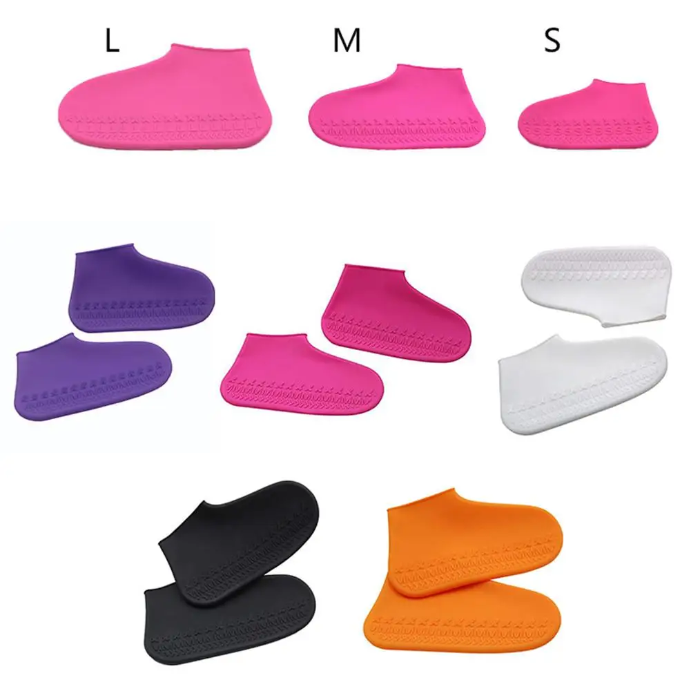 

Silicone practical Waterproof Shoe Cover Non-slip Thick Wear-Resistant Recyclable Tasteless Shoes Cover