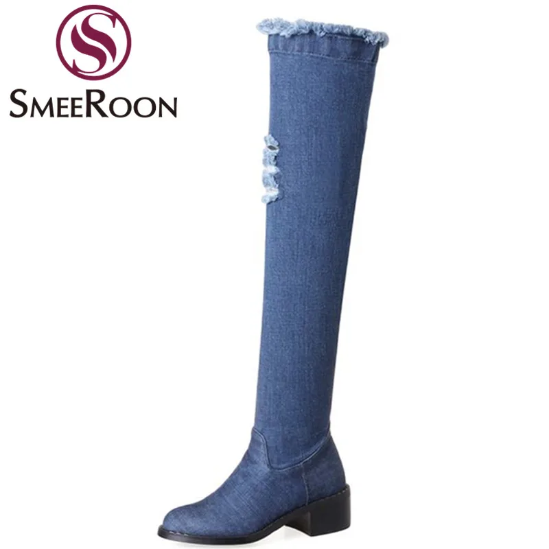 casual over the knee boots