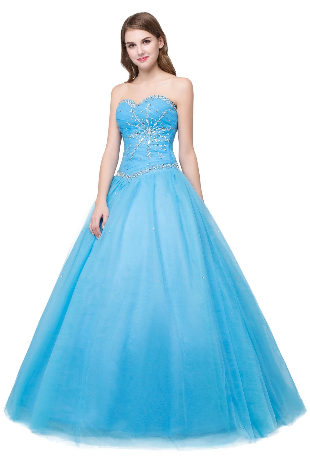 100% реальные изображения платья принцессы Quinceanera бальные Коралловые Зеленые
