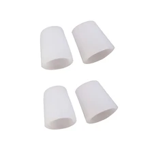 2 пары полезный Силикон гель маленькая носовая трубка крышка Блистеры Pinkie протектор рукав обувь Pad Уход за ногами поставки